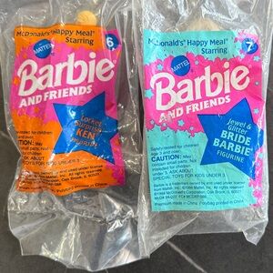 Barbie and Friends McDonald's Happy Meal Toys-1994. #6,7